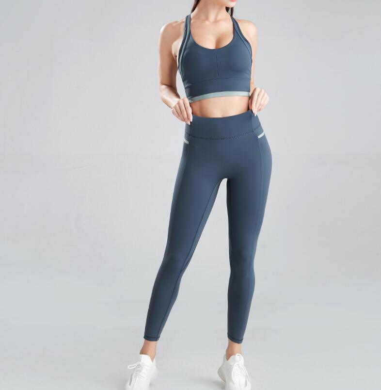 Knitting Hips Stretch Fitness Sports Yoga 2 Piece Set - Stellar Real