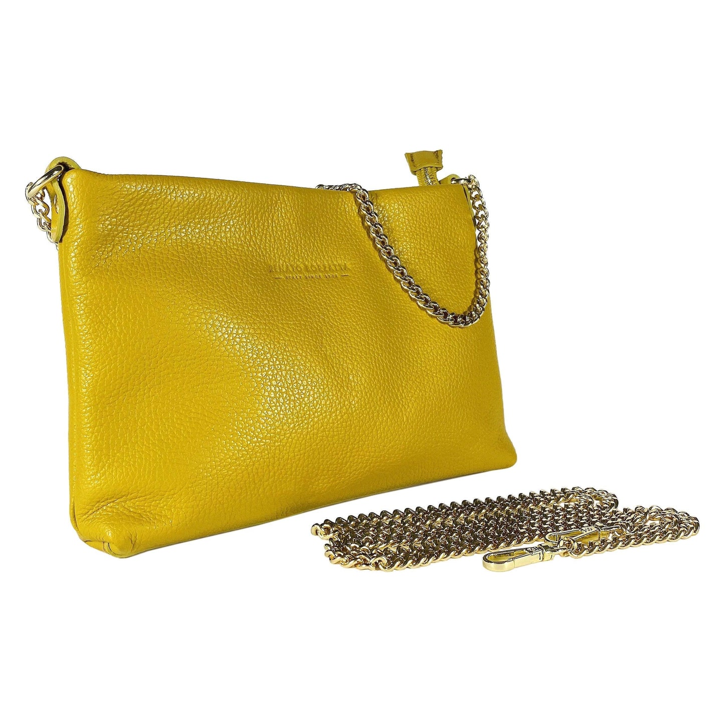 RB1012AR | Genuine Leather Flat Shoulder Strap | 26 x 17 x 5 cm-2