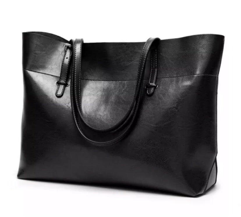 Jane Leather Tote Bag - Stellarreal