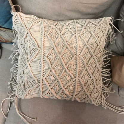 Nordic Knitted Tassel Crocheted Decorative Pillows - Stellar Real