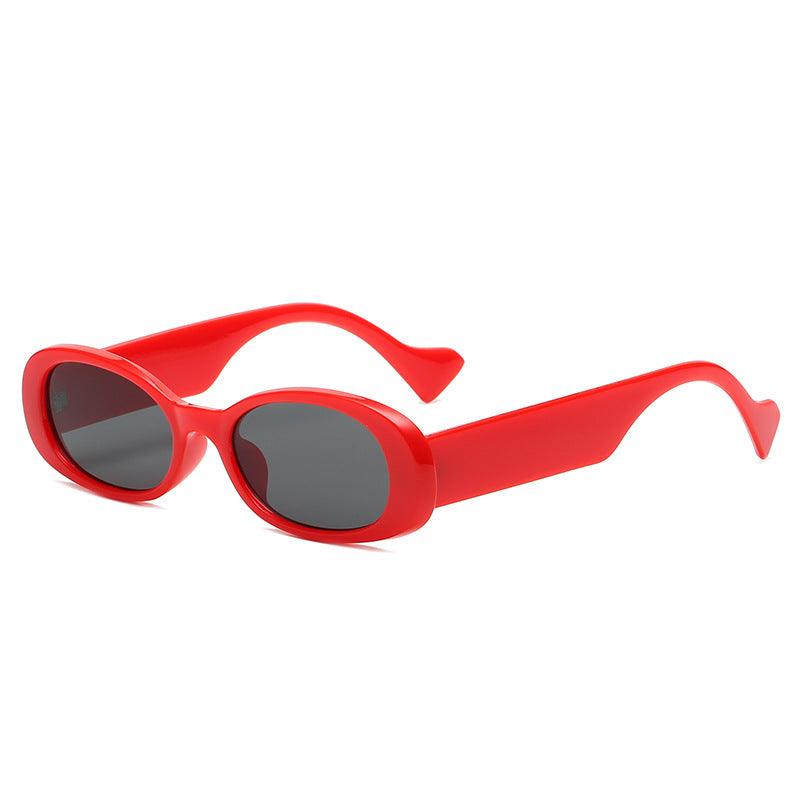 Retro Oval Small Frame Unisex Sunglasses - Stellar Real