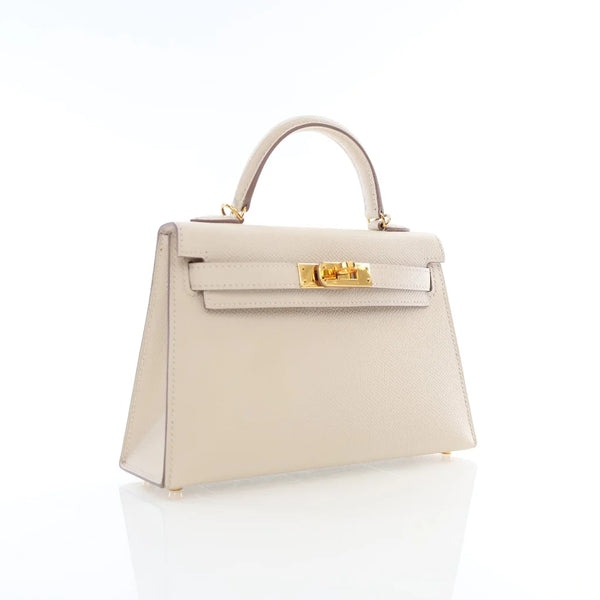 French Epsom Mini Kelly Bag