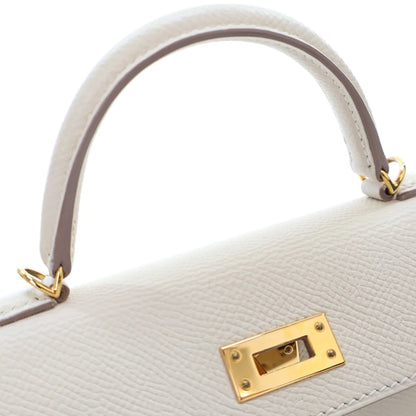 French Epsom Mini Kelly Bag