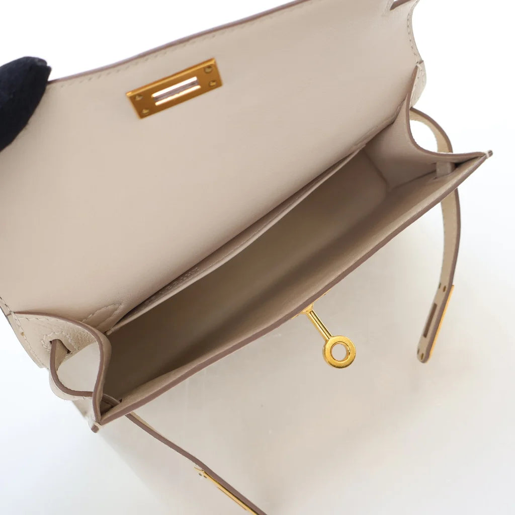 French Epsom Mini Kelly Bag