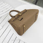 Litchi patterned handbag, single shoulder crossbody bag