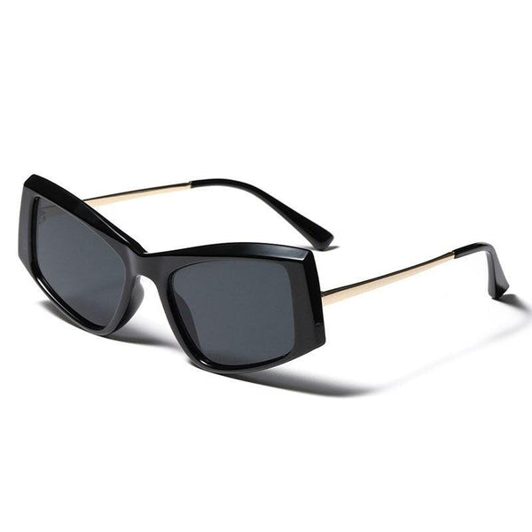 Unisex Cat Eye Designer Square Sunglasses Retro Vintage UV400 - Stellar Real