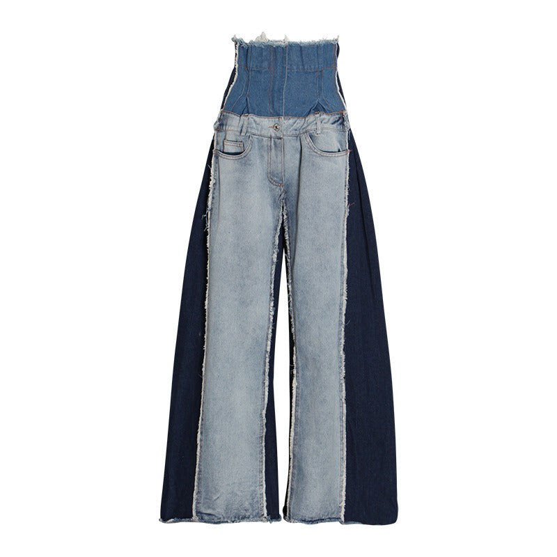 High-waisted drape loose Versatile Slimming Mop Pants