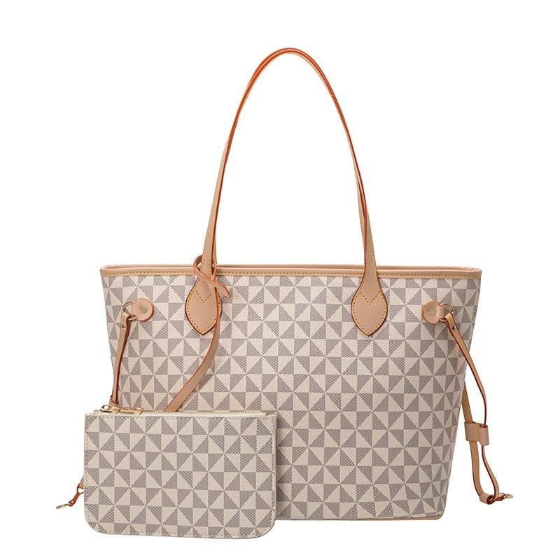 Windmill Pattern Large Capacity Two Piece Set Mother's Bag - Stellar Real