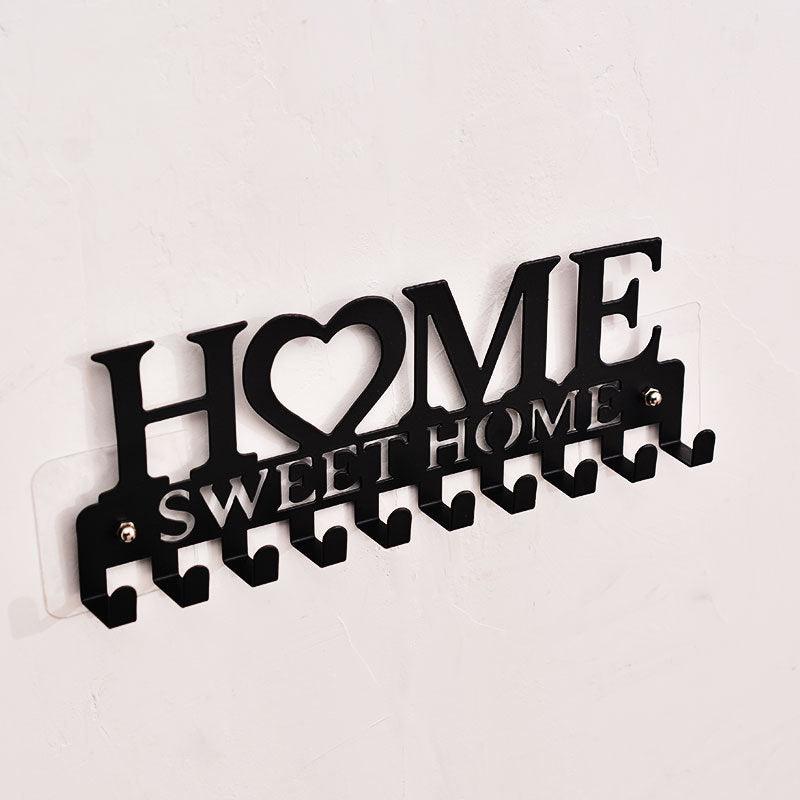 Wall-mounted Keys Holder Rack Sweet Home Hangers - Stellar Real