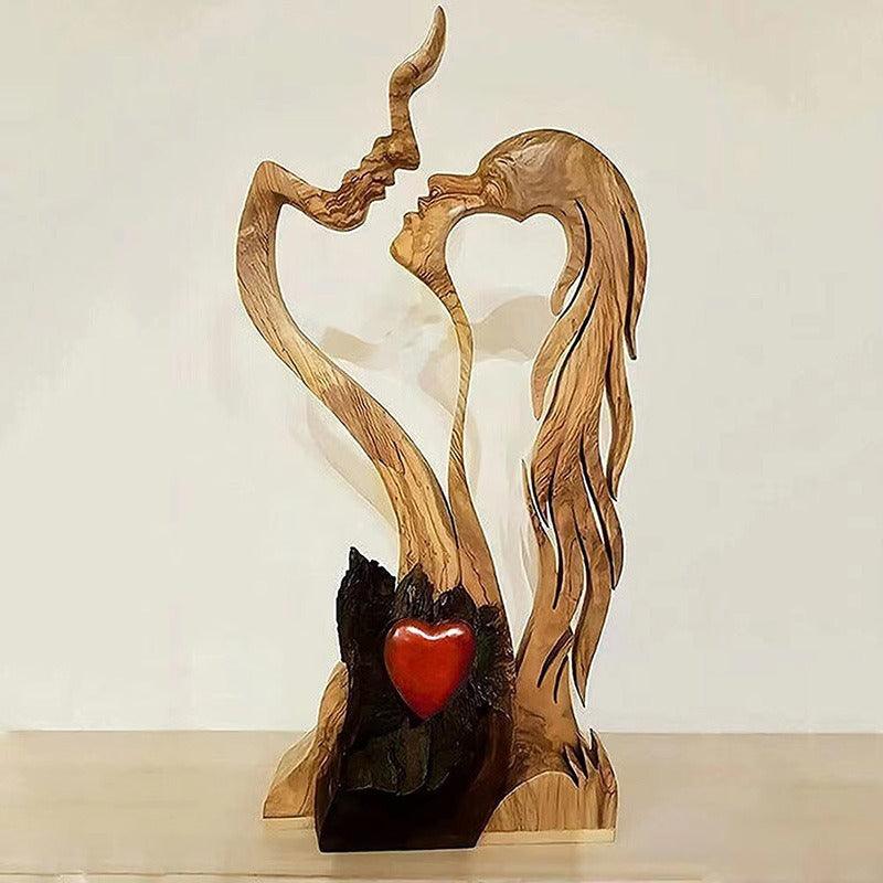 Lovers Wooden Love Gift Ornaments - Stellar Real