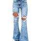 Jeans Speed Broken Tassel Jeans