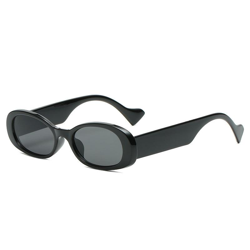 Retro Oval Small Frame Unisex Sunglasses - Stellar Real