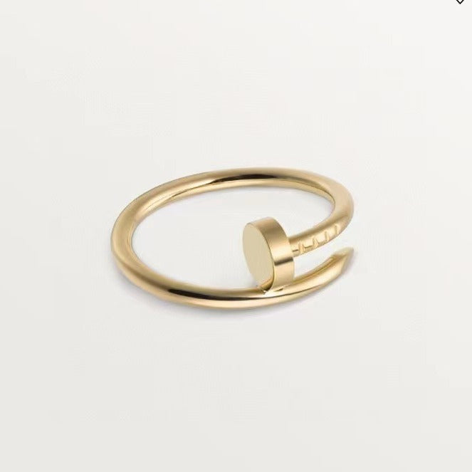 Ring design for women with a minimalist feel, ring punk