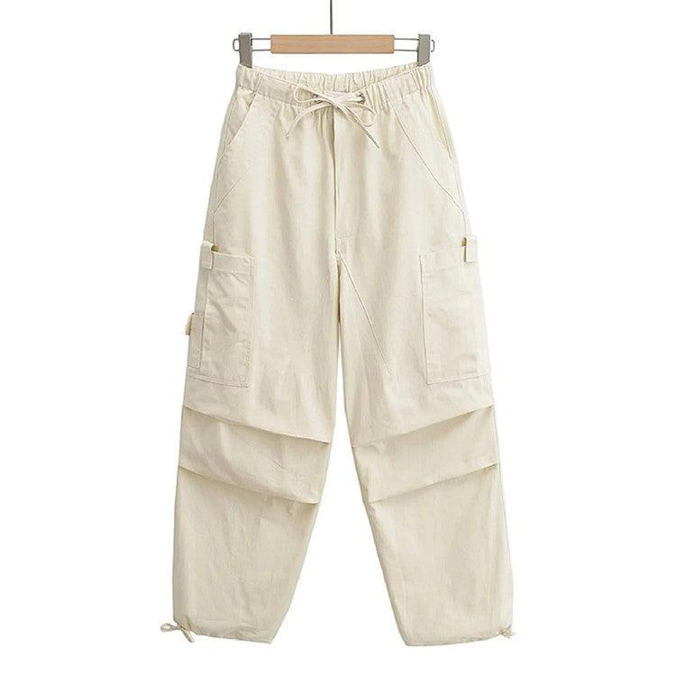 Chaoren Parachute Cargo Pants Loose Sports - Stellar Real