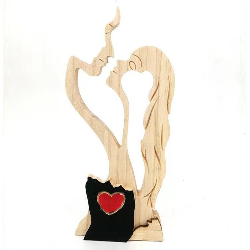Lovers Wooden Love Gift Ornaments - Stellar Real