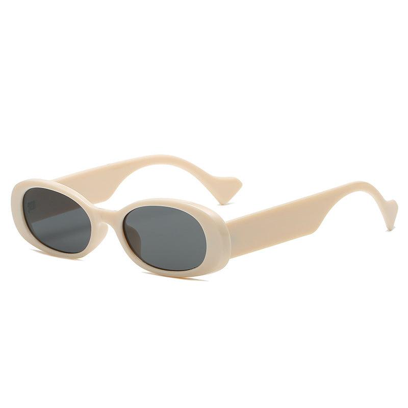 Retro Oval Small Frame Unisex Sunglasses - Stellar Real