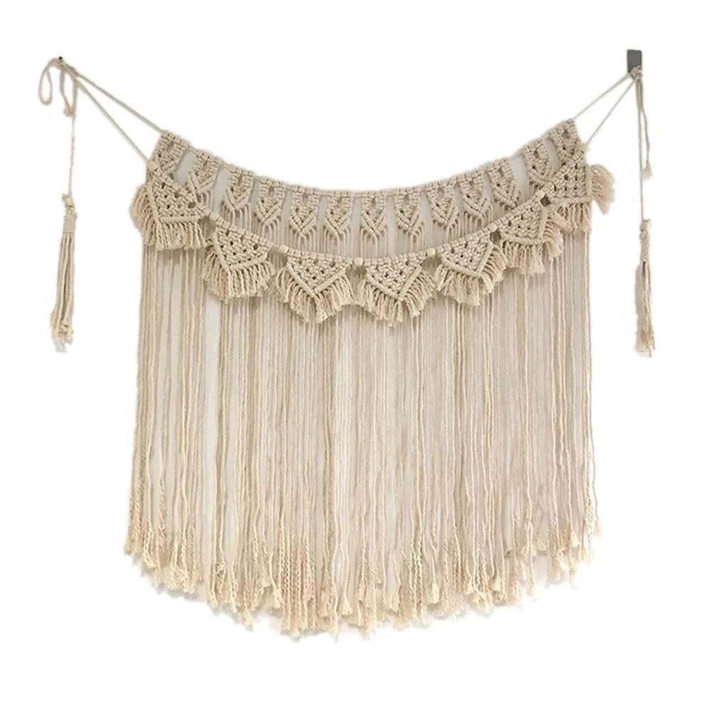 Macrame Tapestry Wall Hanging Bohemian Chic Woven Wall Tapestry - Stellar Real