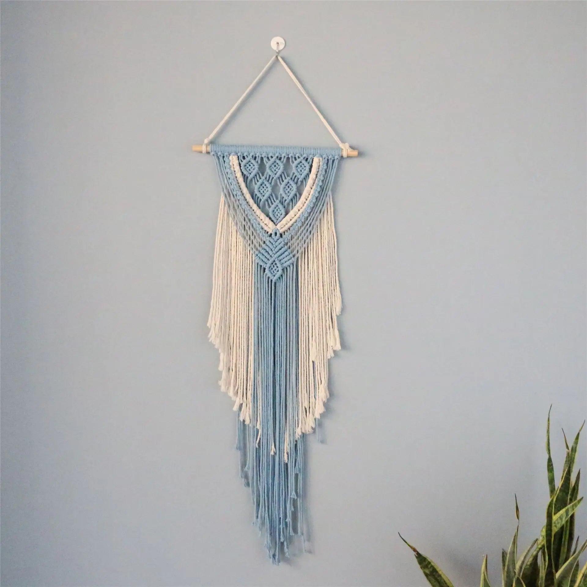 Hippie Decor Wall Macrame Indian Fabric Boho Tapestry - Stellar Real