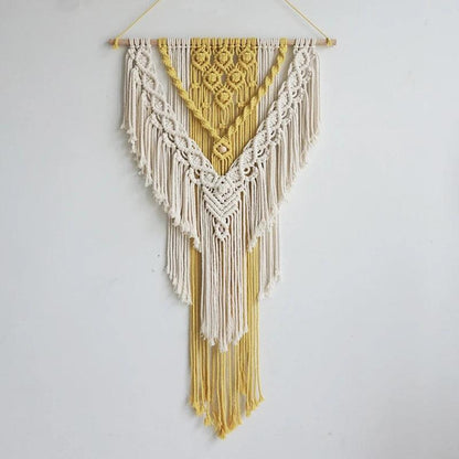 Nordic Macrame Wall Hanging Handmade Tapestry - Stellar Real