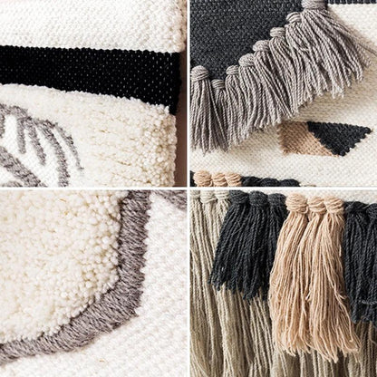 Hand Woven Tufted Macrame Tassel Tapestries - Stellar Real