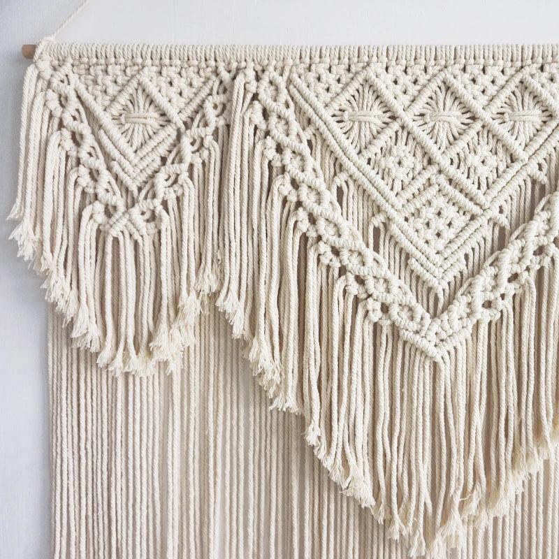 Bohemian Tapestry Chic Art Woven Macrame - Stellar Real