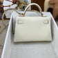 Mini Kaili Epsom Leather Bag Off White 19