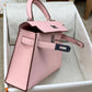 Mini Kaili Leather Pink Bag 19