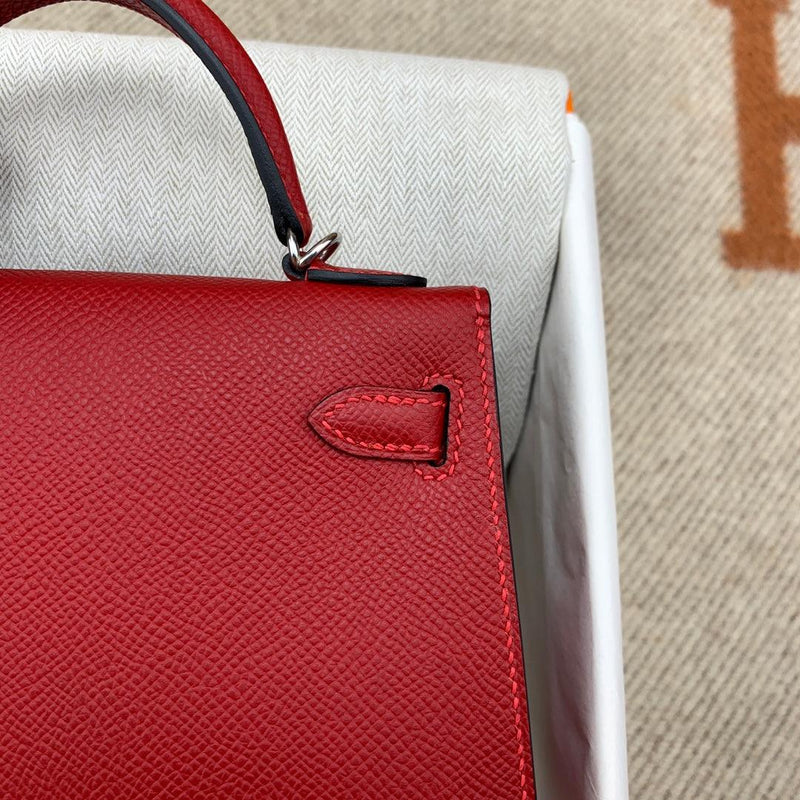 Mini Kaili Leather Red Bag 19 - Stellar Real