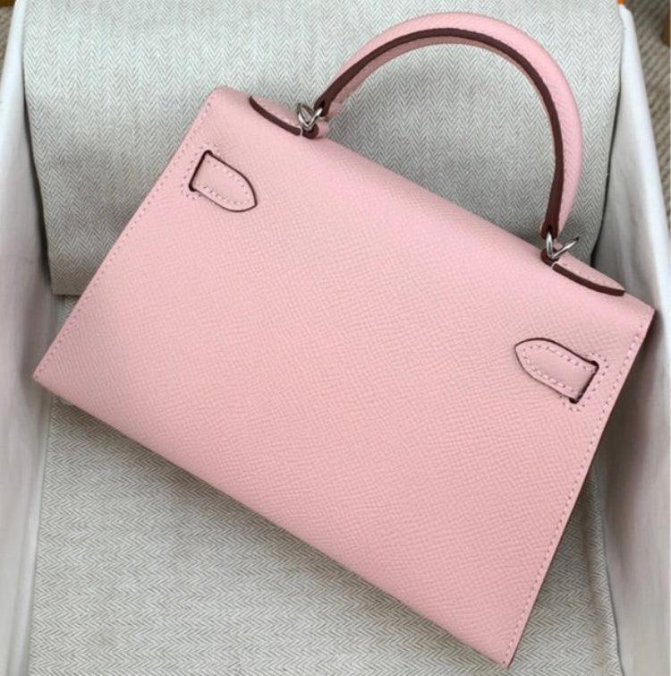 Mini Kaili Leather Pink Bag 19 - Stellar Real