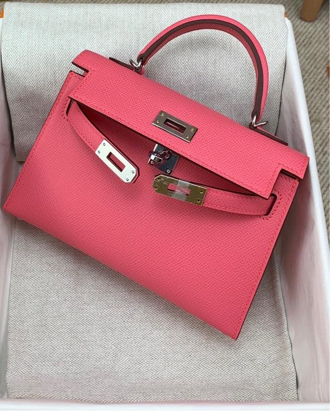 Mini Kaili Leather Fushcia Pink Bag 19
