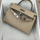 Mini Kaili Leather Beige Bag 19