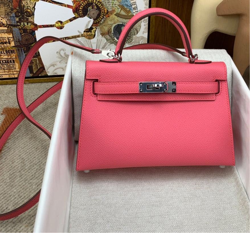 Mini Kaili Leather Fushcia Pink Bag 19 - Stellar Real