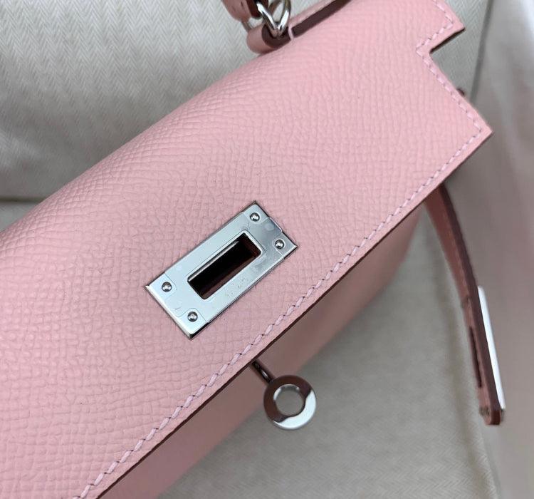 Mini Kaili Leather Pink Bag 19