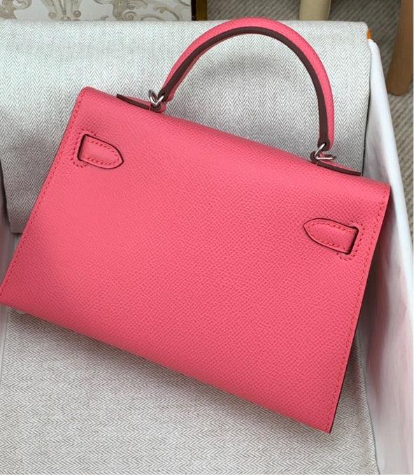Mini Kaili Leather Fushcia Pink Bag 19 - Stellar Real