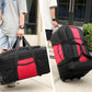 Expandable Waterproof Duffle Bag Unisex Red