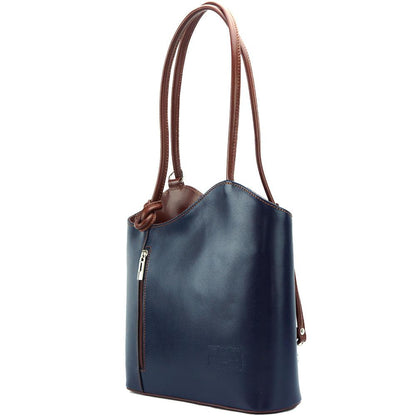 Cloe leather shoulder bag - Stellar Real