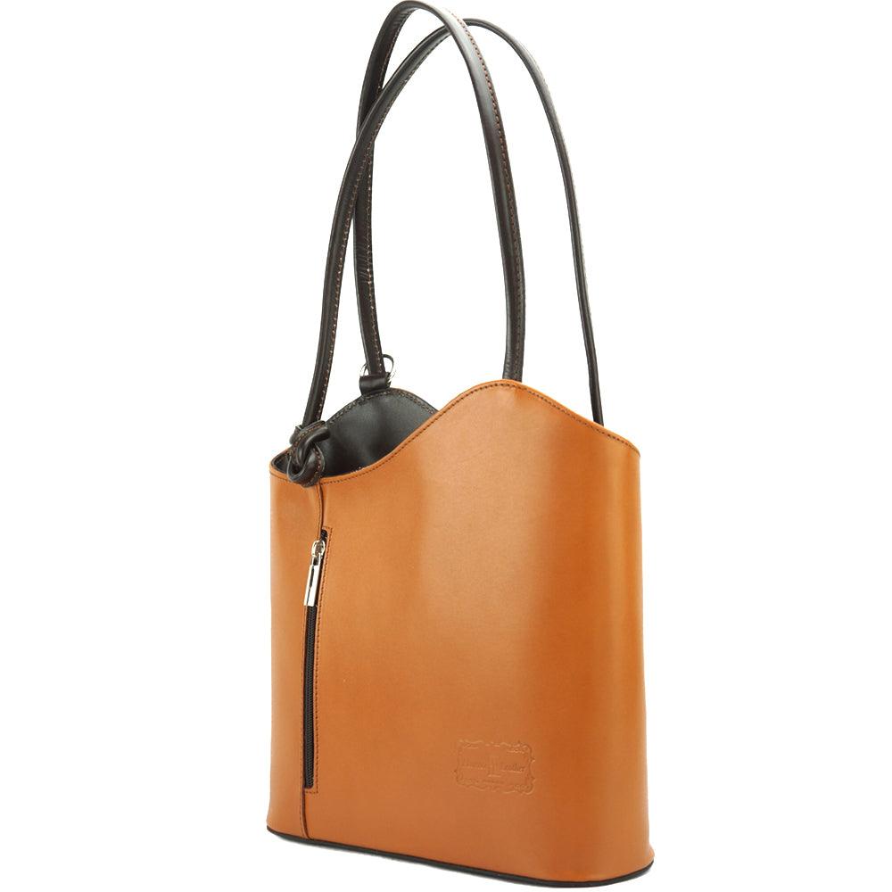 Cloe leather shoulder bag - Stellar Real