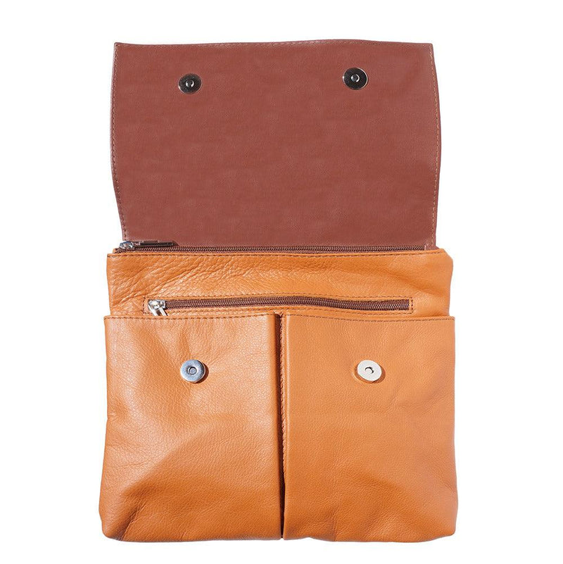 Oriana leather shoulder bag - Stellar Real