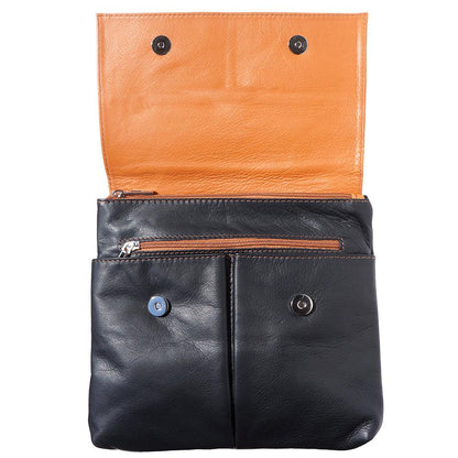 Oriana leather shoulder bag - Stellar Real