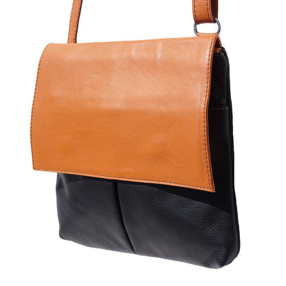 Oriana leather shoulder bag - Stellar Real