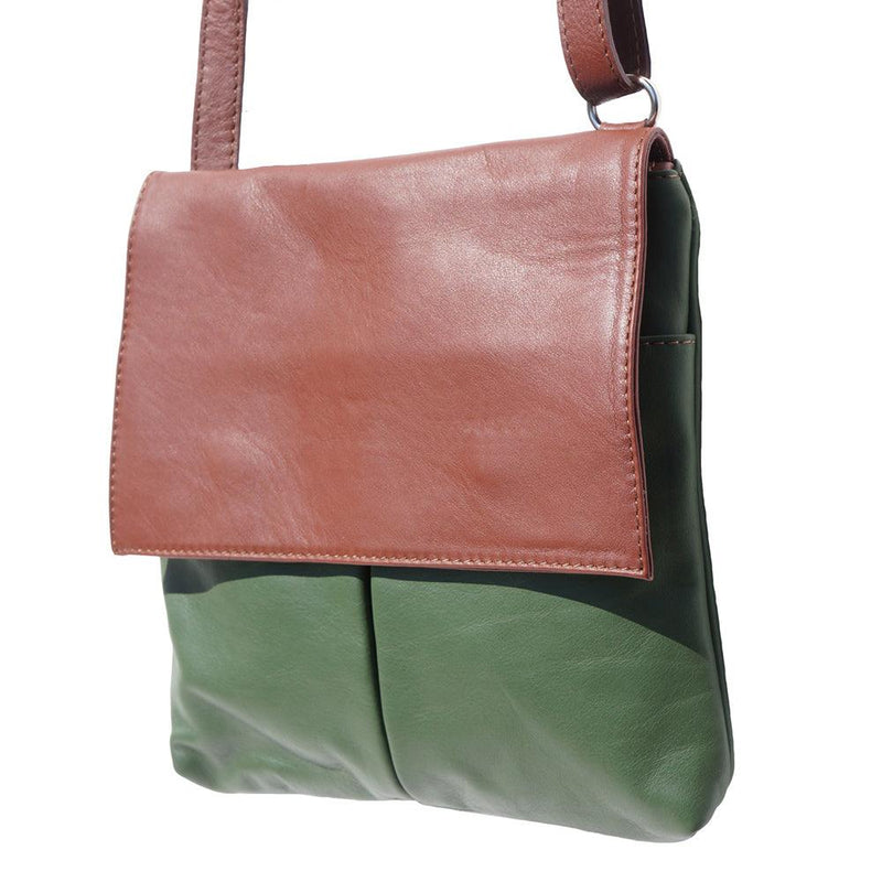 Oriana leather shoulder bag - Stellar Real