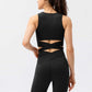 Feel Like Skin Crisscross Waist Biker Shorts