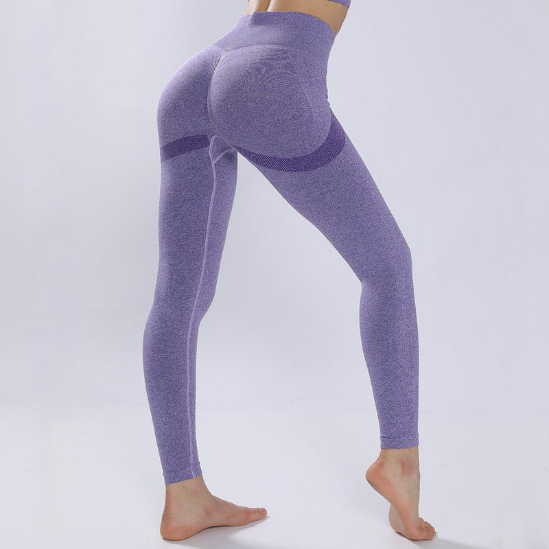 Jacquard Yoga Pants Sports Fitness - Stellar Real
