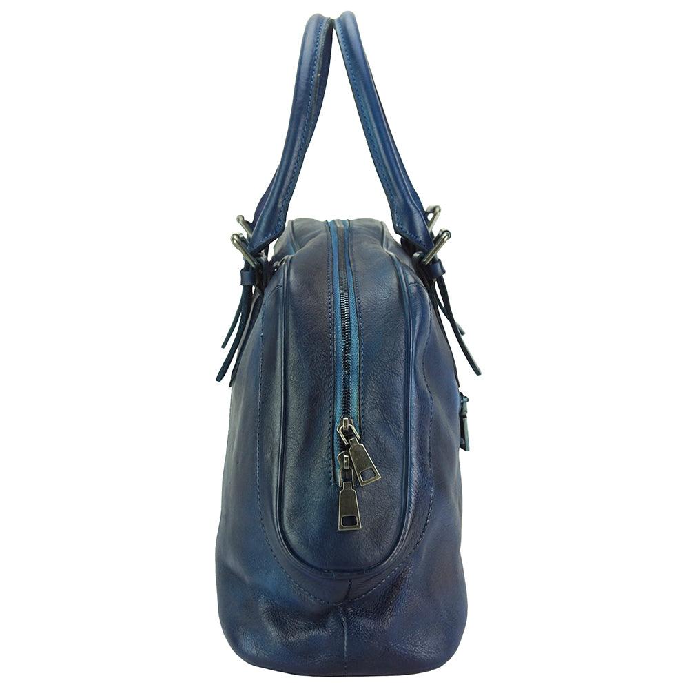 Zaira Leather Handbag - Stellar Real