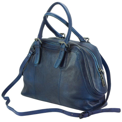 Zaira Leather Handbag - Stellar Real