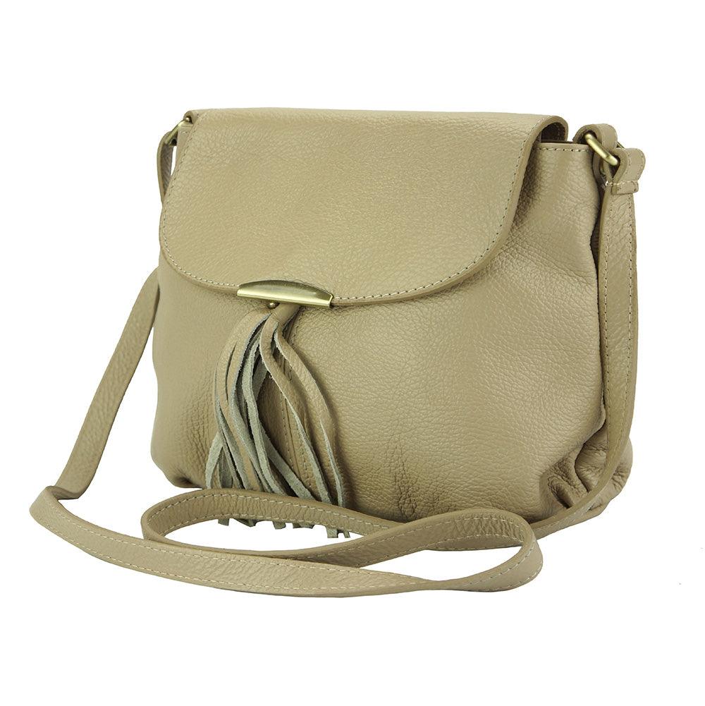 Angelica leather shoulder bag - Stellar Real