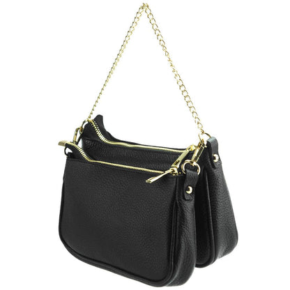 Sesbania leather Shoulder bag - Stellar Real