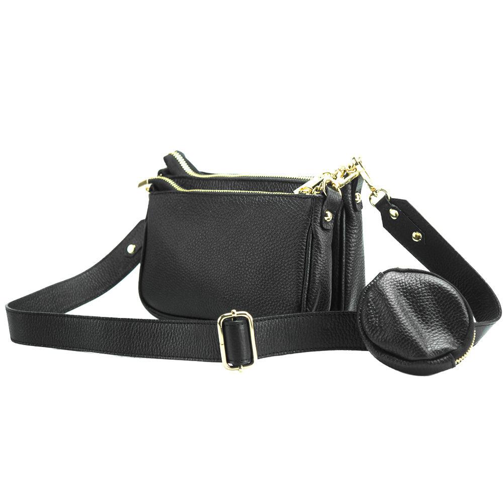 Sesbania leather Shoulder bag - Stellar Real