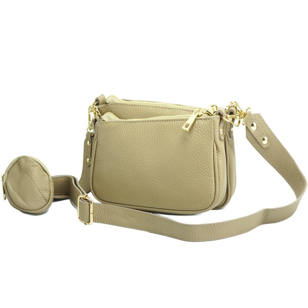 Sesbania leather Shoulder bag - Stellar Real