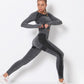 Yoga Seamless Sports Outfit Fitness Set Athletic Wear Set